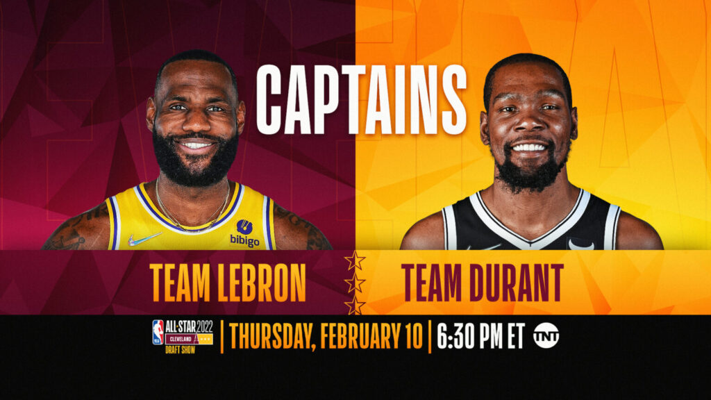 NBA All-Star Game: Team LeBron for I PROMISE Scholars, Team Durant for  Greater Cleveland Food Bank