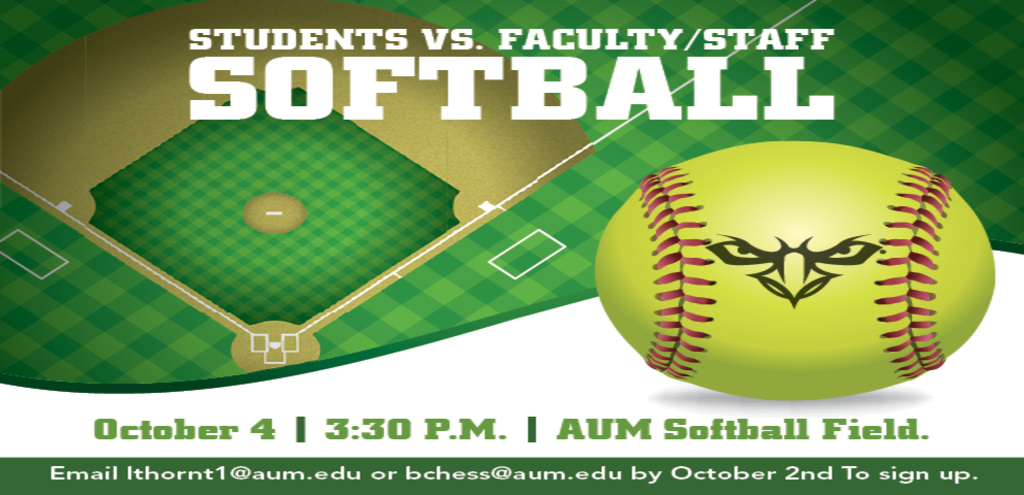 Annual Faculty/Staff vs. Students Softball Game