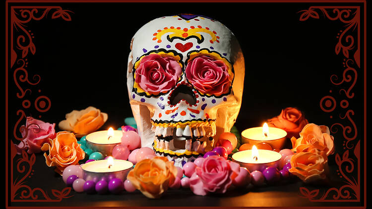 Spanish, Anthropology classes celebrate Day of the Dead